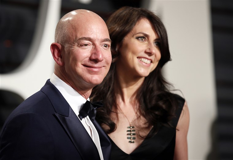 Jeff Bezos' wife world's thirdrichest woman after 35bn